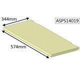 ASPS14019 Parkray Brick Baffle  |  Aspect 14 (Eco)